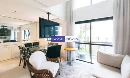 Apartamento com 2 quartos à venda na avenida ibijaú, 355, moema, são paulo, 72 m2 por r$ 1.000.000