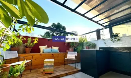 Casa em condomínio fechado com 2 quartos à venda na praça princesa isabel, 1407, brooklin, são paulo, 100 m2 por r$ 1.590.000