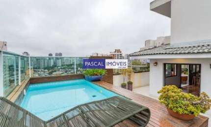 Cobertura com 4 quartos à venda na Rua Alexandre Dumas, 1057, Chácara Santo Antônio, São Paulo, 285 m2 por R$ 2.350.000