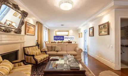 Apartamento com 3 quartos à venda na alameda dos anapurus, 1464, moema, são paulo, 193 m2 por r$ 2.150.000