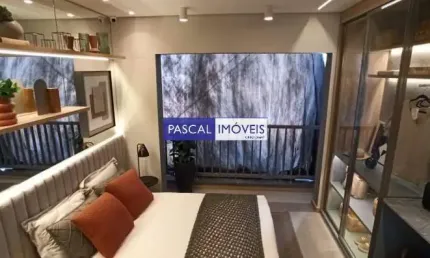 Apartamento com 1 quarto à venda na rua cacilda becker, 112, brooklin, são paulo, 25 m2 por r$ 330.000