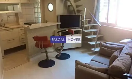 Apartamento com 1 quarto à venda na rua gararu, 140, vila nova conceição, são paulo, 45 m2 por r$ 798.000