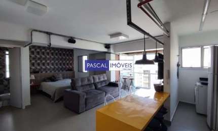 Apartamento com 1 quarto à venda na Alameda dos Aicás, 392, Moema, São Paulo, 45 m2 por R$ 730.000