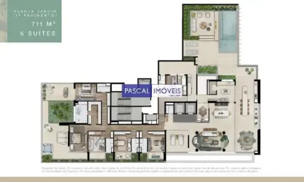 Apartamento com 5 quartos à venda na Rua Bueno Brandão, 257, Vila Nova Conceição, São Paulo, 711 m2 por R$ 38.967.033