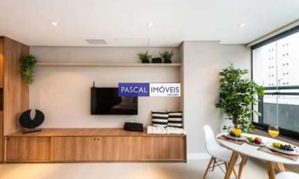 Apartamento com 1 quarto à venda na Avenida Iraí, 205, Moema, São Paulo, 34 m2 por R$ 612.000