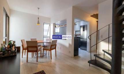 Cobertura com 1 quarto à venda na Avenida Rouxinol, 762, Moema, São Paulo, 81 m2 por R$ 910.000