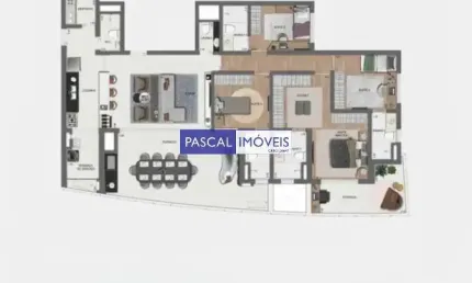 Apartamento com 4 quartos à venda na Rua Santo Arcádio, 92, Brooklin, São Paulo, 180 m2 por R$ 2.800.000