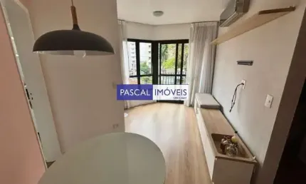 Apartamento com 1 quarto à venda na Rua Comendador Miguel Calfat, 206, Vila Nova Conceição, São Paulo, 36 m2 por R$ 630.000