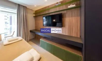 Apartamento com 1 quarto à venda na Avenida Ibirapuera, 1891, Moema, São Paulo, 29 m2 por R$ 600.000