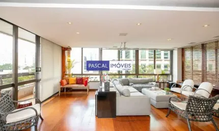 Apartamento com 3 quartos para alugar na Rua Lopes Neto, 56, Itaim Bibi, São Paulo, 225 m2 por R$ 30.000