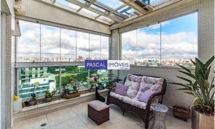 Cobertura com 3 quartos para alugar na Avenida Açocê, 92, Moema, São Paulo, 380 m2 por R$ 28.000