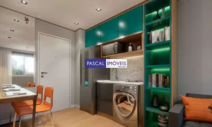 Apartamento com 1 quarto à venda na Rua Marília de Dirceu, 274, Jardim Aeroporto, São Paulo, 17 m2 por R$ 265.000