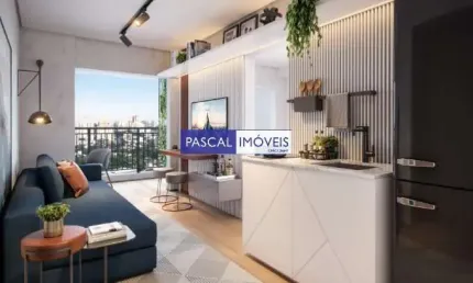 Apartamento com 1 quarto à venda na Avenida Padre Antônio José dos Santos, 42, Brooklin, São Paulo, 22 m2 por R$ 391.431