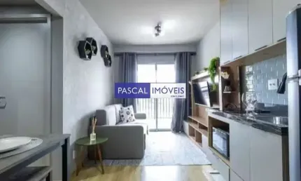 Apartamento com 1 quarto à venda na avenida dos carinás, 268, moema, são paulo, 33 m2 por r$ 549.000