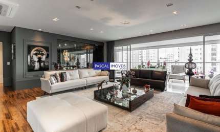 Apartamento com 4 quartos à venda na Rua Volta Redonda, 388, Campo Belo, São Paulo, 385 m2 por R$ 8.200.000