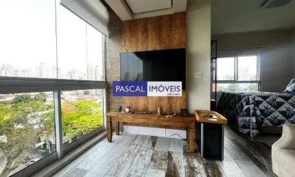 Apartamento com 1 quarto à venda na rua joão álvares soares, 1512, campo belo, são paulo, 35 m2 por r$ 500.000