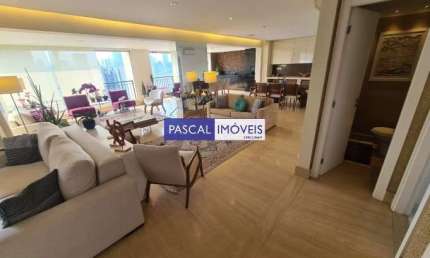 Apartamento com 3 quartos para alugar na Rua Doutor Paschoal Imperatriz, 114, Brooklin, São Paulo, 205 m2 por R$ 20.000