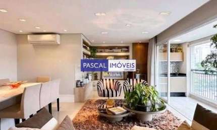 Apartamento com 3 quartos à venda na Rua Barão do Triunfo, 1890, Campo Belo, São Paulo, 131 m2 por R$ 1.944.000
