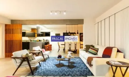 Apartamento com 4 quartos à venda na avenida jurucê, 964, moema, são paulo, 215 m2 por r$ 3.150.000