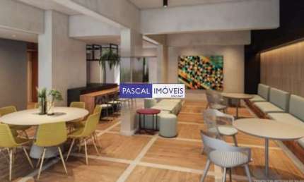 Apartamento com 1 quarto à venda na Rua Bartolomeu Feio, 766, Brooklin, São Paulo, 24 m2 por R$ 325.000