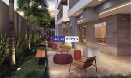Apartamento com 1 quarto à venda na Rua Bartolomeu Feio, 766, Brooklin, São Paulo, 24 m2 por R$ 325.000