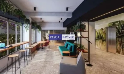 Apartamento com 1 quarto à venda na Rua Bartolomeu Feio, 766, Brooklin, São Paulo, 24 m2 por R$ 325.000