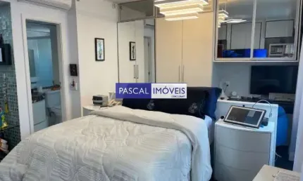 Apartamento com 1 quarto à venda na Avenida Macuco, 579, Moema, São Paulo, 32 m2 por R$ 590.000