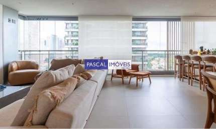 Apartamento com 3 quartos à venda na Avenida Roque Petroni Júnior, 630, Brooklin, São Paulo, 167 m2 por R$ 3.850.000
