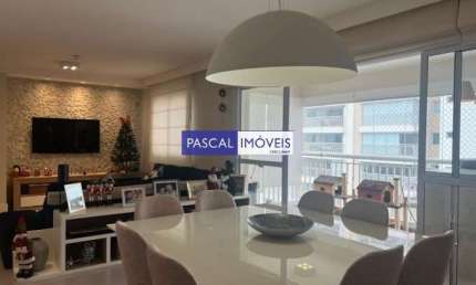 Apartamento com 3 quartos à venda na Rua Estevão Baião, 520, Campo Belo, São Paulo, 123 m2 por R$ 1.590.000