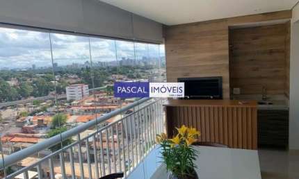Apartamento com 3 quartos à venda na Rua Estevão Baião, 520, Campo Belo, São Paulo, 123 m2 por R$ 1.480.000