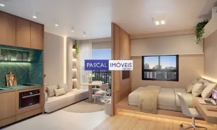 Apartamento com 1 quarto à venda na avenida doutor cardoso de melo, 1299, vila olímpia, são paulo, 25 m2 por r$ 372.200