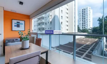 Apartamento com 1 quarto à venda na Rua Vieira de Morais, 1936, Campo Belo, São Paulo, 40 m2 por R$ 600.000