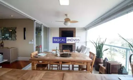 Apartamento com 4 quartos à venda na rua volta redonda, 270, campo belo, são paulo, 180 m2 por r$ 3.495.000