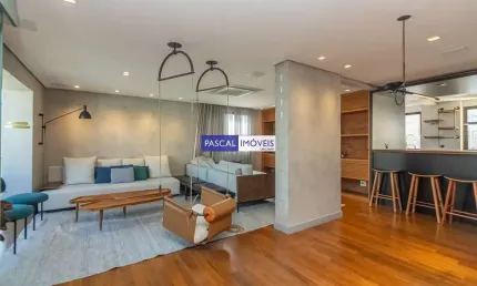 Apartamento com 3 quartos à venda na avenida lavandisca, 31, moema, são paulo, 134 m2 por r$ 2.211.000