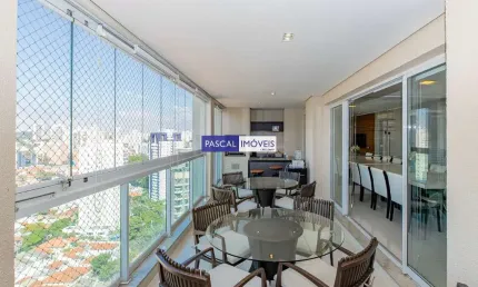 Apartamento com 3 quartos à venda na rua antônio pacheco valente, 60, santo amaro, são paulo, 138 m2 por r$ 2.100.000