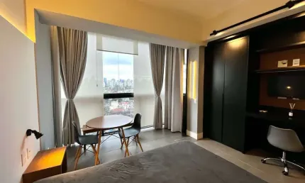 Apartamento com 1 quarto à venda na rua alvorada, 676, vila olímpia, são paulo, 26 m2 por r$ 560.000
