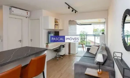 Apartamento com 1 quarto à venda na Rua Guaraiúva, 450, Brooklin, São Paulo, 42 m2 por R$ 700.000