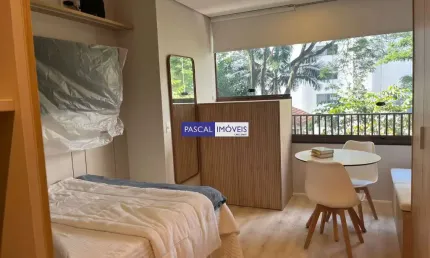 Apartamento com 1 quarto à venda na joão de sousa dias, 939, campo belo, são paulo, 25 m2 por r$ 590.000
