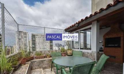 Cobertura com 3 quartos à venda na Rua Gil Eanes, 195, Campo Belo, São Paulo, 219 m2 por R$ 3.000.000