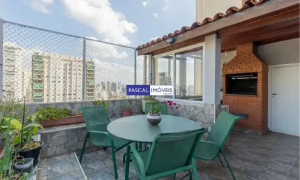 Cobertura com 3 quartos à venda na Rua Gil Eanes, 195, Campo Belo, São Paulo, 219 m2 por R$ 2.647.000