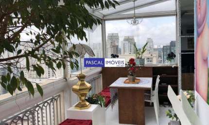 Cobertura com 1 quarto à venda na Rua Demóstenes, 606, Campo Belo, São Paulo, 90 m2 por R$ 1.550.000
