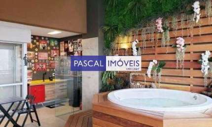Cobertura com 2 quartos à venda na Rua Pascal, 1777, Campo Belo, São Paulo, 160 m2 por R$ 2.650.000