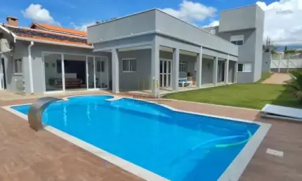 Chácara / sítio com 5 quartos à venda no terras de itaici, indaiatuba , 302 m2 por r$ 1.900.000