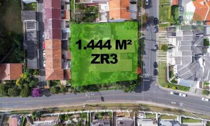 Terreno à venda, 1444 m² por R$ 2.650.000,00 - Tingui - Curitiba/PR