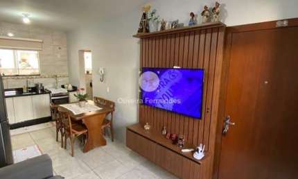 Apartamento com 2 quartos semi mobiliado no Aventureiro