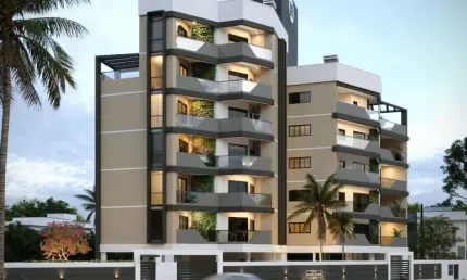 Apartamento com 3 dormitórios à venda, 500 metros da praia por R$ 552.514,40 - Paese - Itapoá/SC