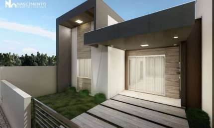 Casa com 2 dormitórios à venda, 61 m² por R$ 298.000,00 - Cambiju - Itapoá/SC