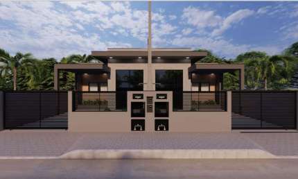 Casa com 2 dormitórios à venda, 65 m² por R$ 339.000,00 - Brandalize - Itapoá/SC