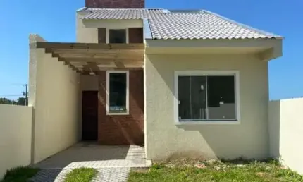 Casa na praia à venda, 63 m² por R$ 330.000 - Brandalize - Itapoá/SC