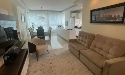Apartamento 2 suítes e 2 vagas, sacada com churrasqueira carvão.
